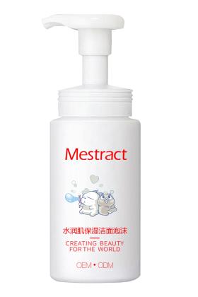 水潤(rùn)肌保濕潔面泡沫